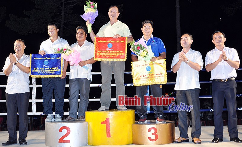 Bế mạc giải vô địch các câu lạc bộ Kickboxing toàn quốc 2017