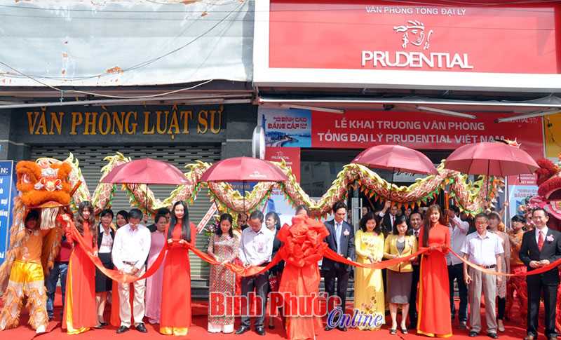Prudential khai trương văn phòng tổng đại lý tại Bình Phước