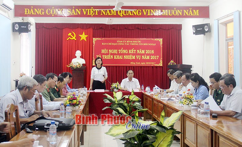 C&ocirc;ng t&aacute;c th&ocirc;ng tin đối ngoại năm 2017: &ldquo;Ch&iacute;nh x&aacute;c, kịp thời, linh hoạt, ph&ugrave; hợp với từng đối tượng&rdquo;