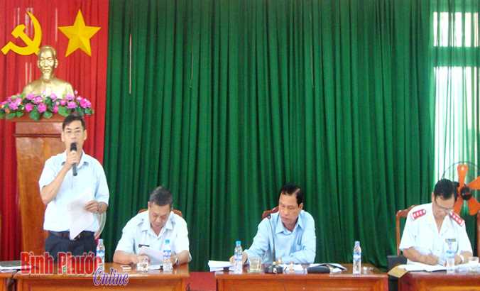 Phước Long tăng cường c&ocirc;ng t&aacute;c tiếp d&acirc;n v&agrave; giải quyết khiếu nại, tố c&aacute;o