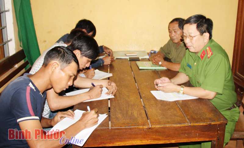 Đức Liễu giữ vững an ninh trật tự