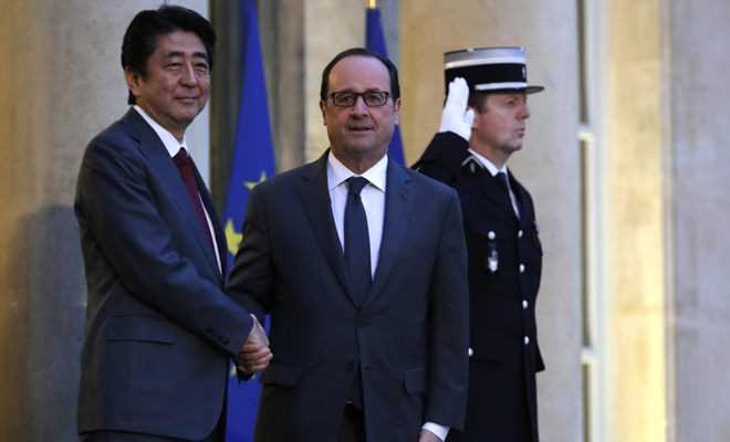 Pháp, Nhật Bản ủng hộ tự do hàng hải tại châu Á-Thái Bình Dương