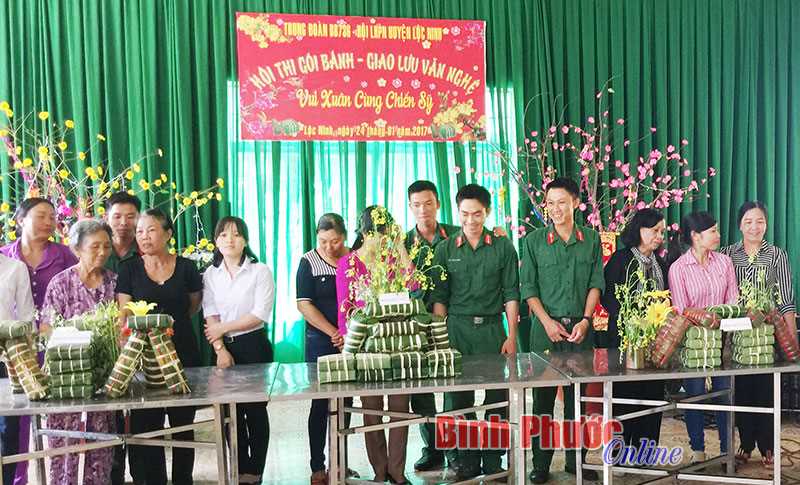 Vui xu&acirc;n c&ugrave;ng chiến sĩ Tiểu đo&agrave;n 208