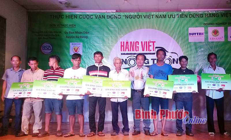 Hàng Việt về nông thôn Bù Đăng