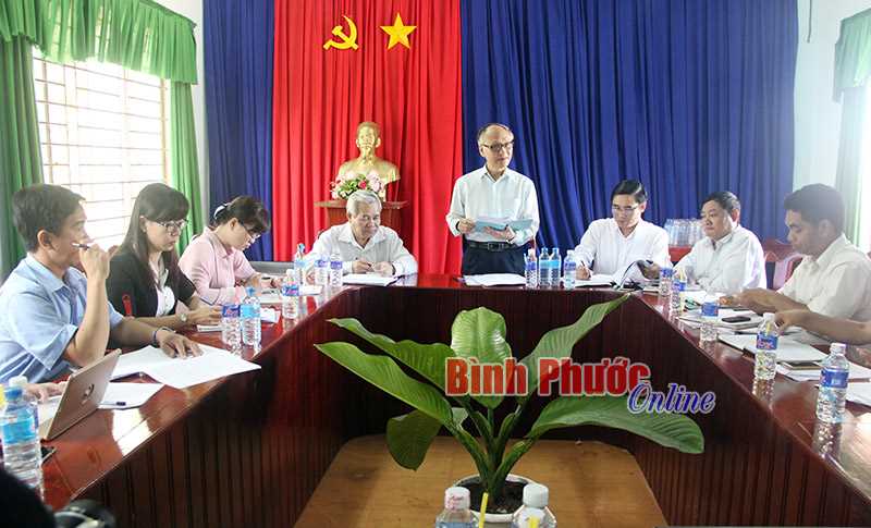 HĐND tỉnh khảo s&aacute;t hoạt động của HĐND cấp x&atilde;