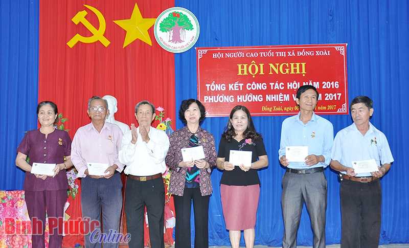 Hội NCT thị xã Đồng Xoài: 19 tỷ đồng quỹ phụng dưỡng ông bà, cha mẹ