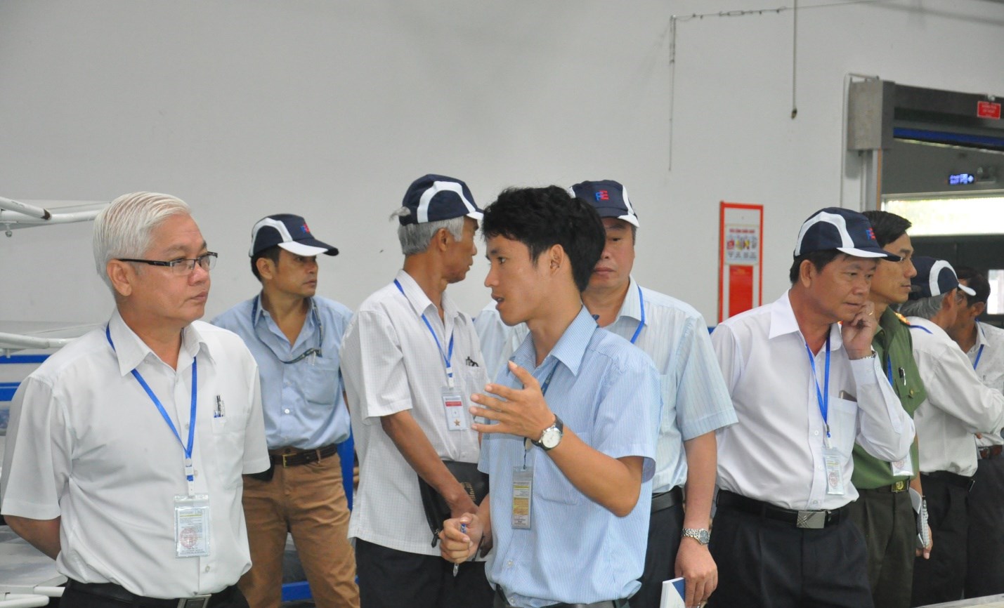 [ video] Lãnh đạo tỉnh thăm và làm việc tại Khu công nghiệp Bắc Đồng Phú