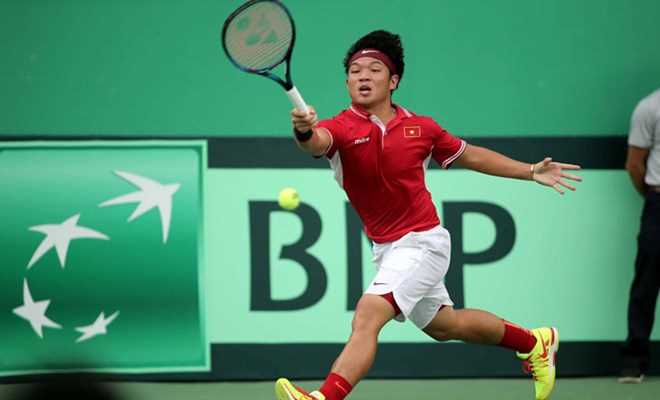 Tuyển quần vợt Việt Nam thất bại trước Hong Kong tại Davis Cup