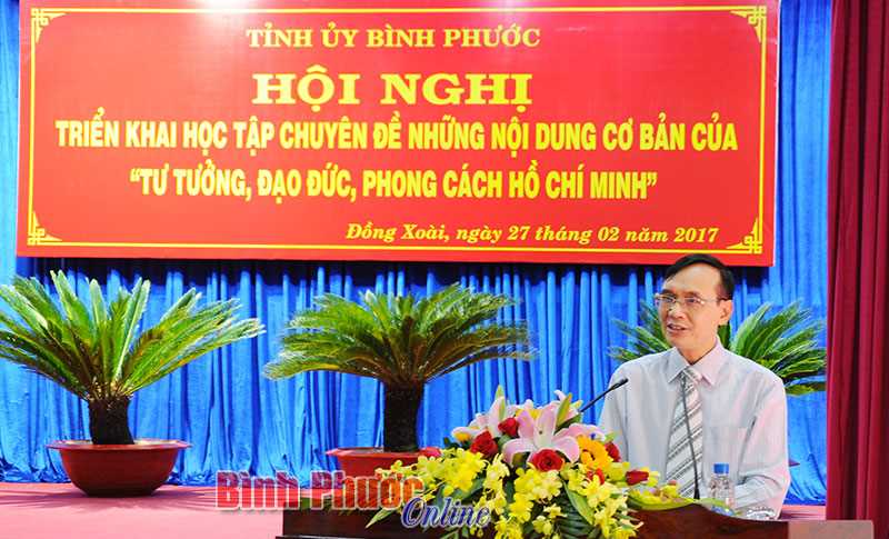 [Video] Triển khai học tập chuyên đề “Những nội dung cơ bản của tư tưởng, đạo đức, phong cách Hồ Chí Minh”