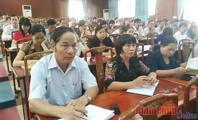 Đồng Xo&agrave;i khai giảng lớp bồi dưỡng c&ocirc;ng t&aacute;c Đảng cho b&iacute; thư chi, đảng bộ v&agrave; cấp ủy vi&ecirc;n