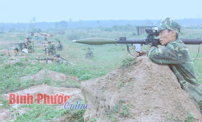 Ban CHQS huyện Lộc Ninh xứng danh đơn vị quyết thắng