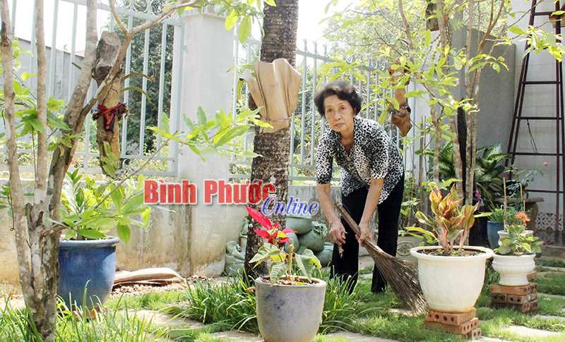 Mô hình “Nhà tôi xanh - sạch - đẹp” của phụ nữ Hưng Thịnh