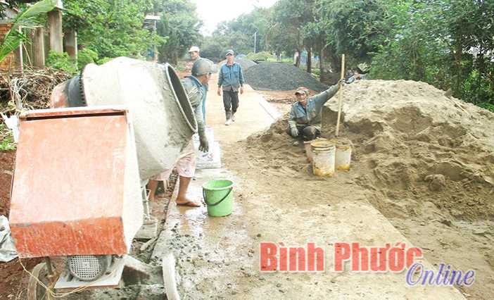 Những giải pháp để Phước Tín cán đích nông thôn mới