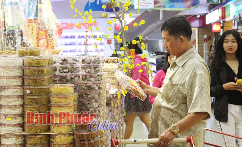 Co.op mart Đồng Xoài: 90 tỷ đồng tiền hàng phục vụ tết