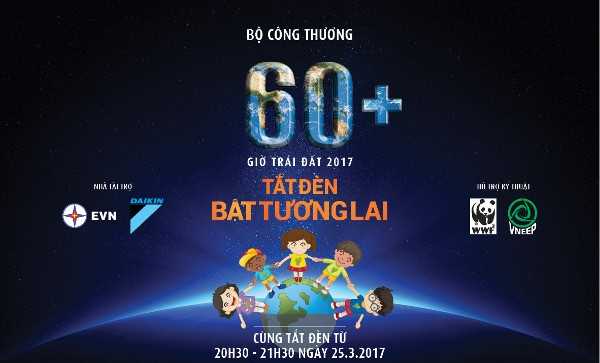 Hưởng ứng chiến dịch Giờ trái đất năm 2017