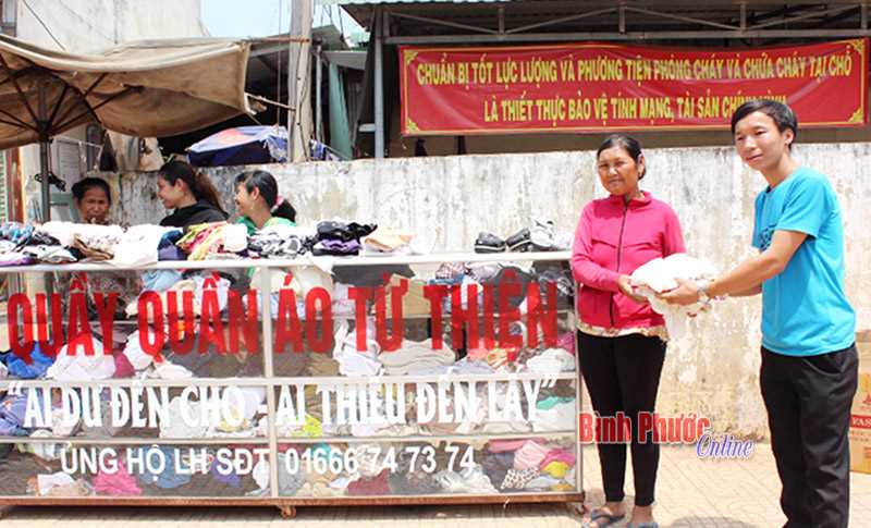 “Ai dư đến cho, ai thiếu đến nhận” 