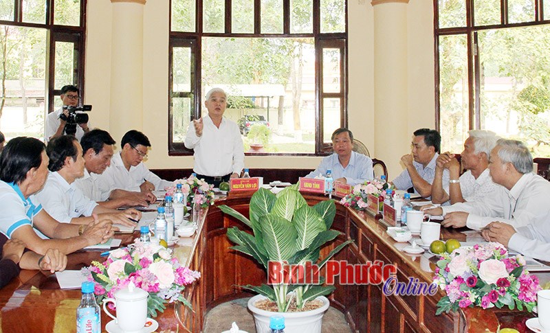 L&atilde;nh đạo tỉnh gặp gỡ doanh nghiệp định kỳ th&aacute;ng 3-2017