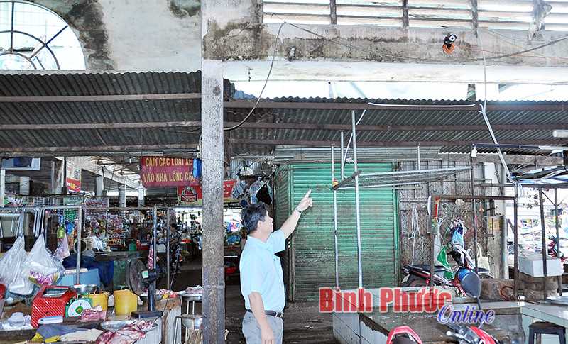 Lắp camera quan sát tại chợ Đồng Xoài