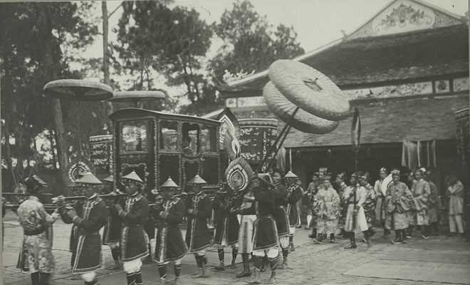 Lễ tế trời đất v&agrave;o m&ugrave;a xu&acirc;n của c&aacute;c vua triều Nguyễn