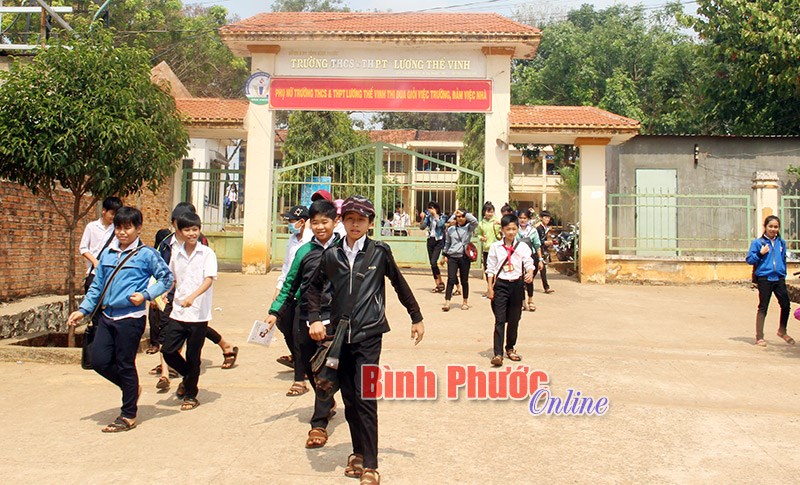 Cấp 2-3 Lương Thế Vinh mong sớm được tách trường