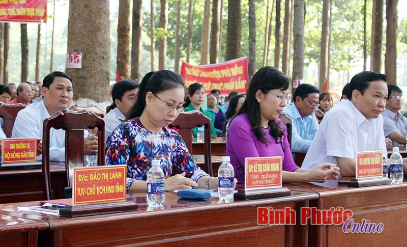 Mít tinh tuyên truyền, vận động “Nông dân Bình Phước nói không với thực phẩm bẩn”