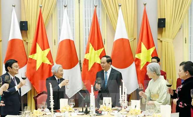 To&agrave;n văn b&agrave;i ph&aacute;t biểu của Nhật ho&agrave;ng Akihito tại Quốc yến