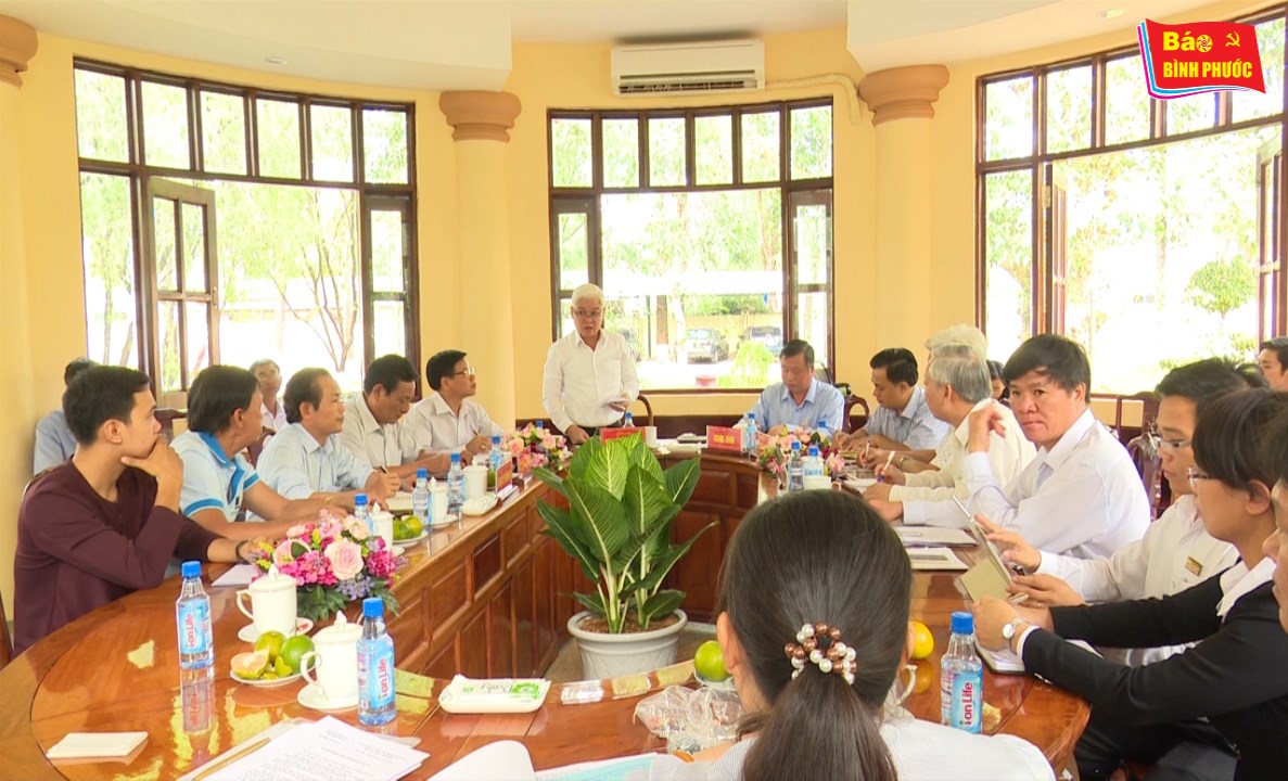 [Video] Lãnh đạo tỉnh gặp gỡ doanh nghiệp định kỳ tháng 3-2017