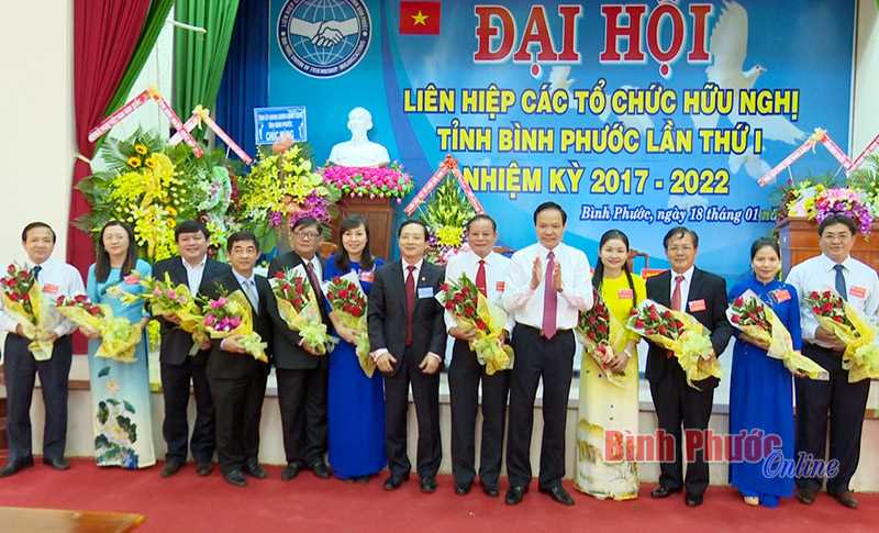 [Video] Đại hội lần thứ nhất Liên hiệp các tổ chức hữu nghị tỉnh Bình Phước