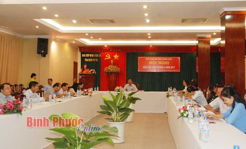 Hội nghị b&aacute;o c&aacute;o vi&ecirc;n th&aacute;ng 3-2017