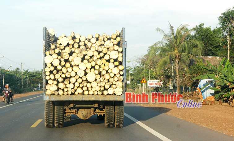 Xe kh&ocirc;ng biển số &igrave; ạch tr&ecirc;n quốc lộ 14