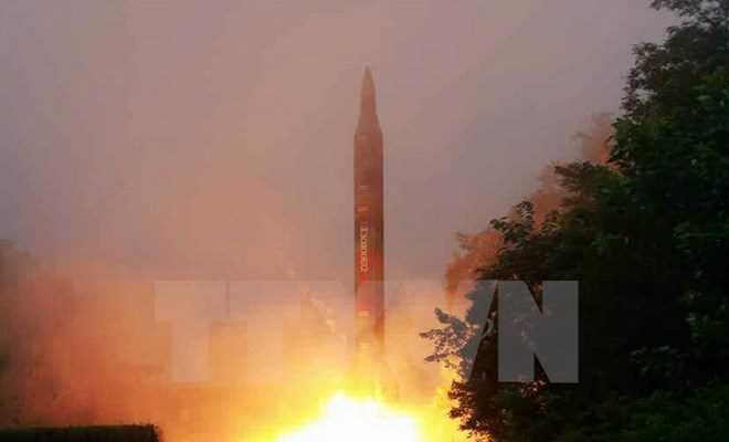 Lầu Năm Góc xác định Triều Tiên đã phóng tên lửa đạn đạo tầm trung
