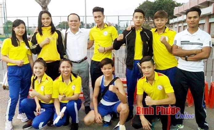 ​​​​​​​Giải boxing Đại hội Thể dục thể thao đồng bằng sông Cửu Long: Bình Phước đoạt 8 huy chương