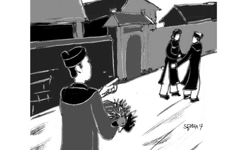 Trạng Quỳnh chọi gà