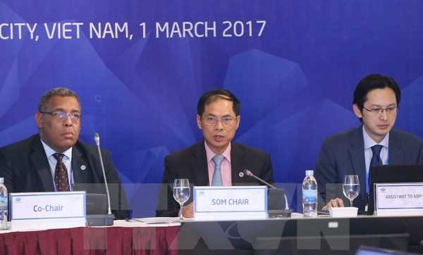 APEC 2017: Hội nghị SOM1 bắt đầu ng&agrave;y l&agrave;m việc đầu ti&ecirc;n