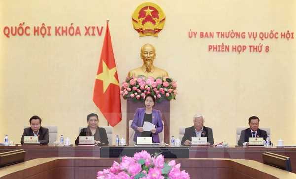Th&ocirc;ng c&aacute;o Phi&ecirc;n họp thứ 8 của Ủy ban thường vụ Quốc hội