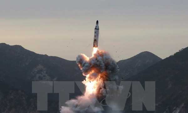 Quan chức Mỹ lên án vụ phóng tên lửa của Triều Tiên sáng 22-3