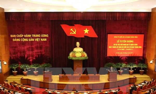 Tuy&ecirc;n dương 80 chi bộ ti&ecirc;u biểu của Đảng bộ Khối c&aacute;c cơ quan TW