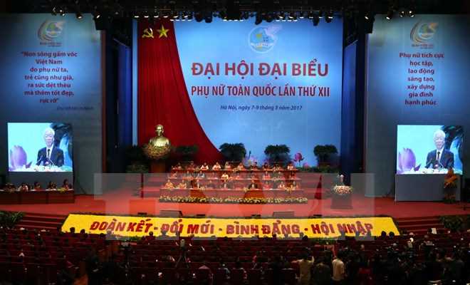 Khai mạc trọng thể Đại hội đại biểu Phụ nữ to&agrave;n quốc lần thứ XII