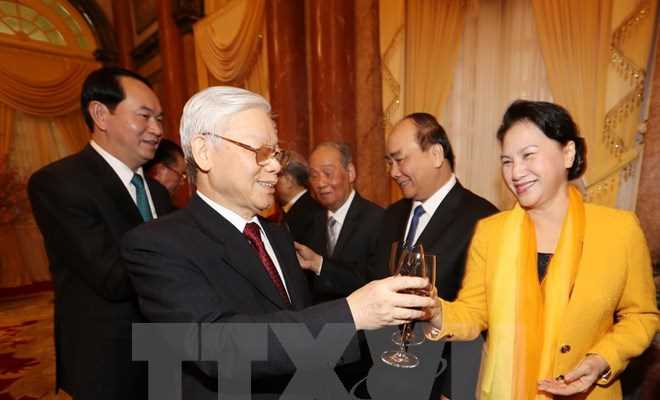 To&agrave;n văn b&agrave;i ph&aacute;t biểu ch&uacute;c Tết của Tổng B&iacute; thư Nguyễn Ph&uacute; Trọng