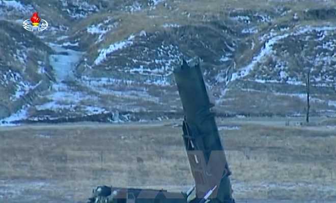 Mỹ-Nhật-Hàn họp trực tuyến về vụ thử tên lửa của Triều Tiên