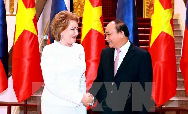 Chủ tịch Hội đồng Li&ecirc;n bang Nga đề cao quan hệ với Việt Nam