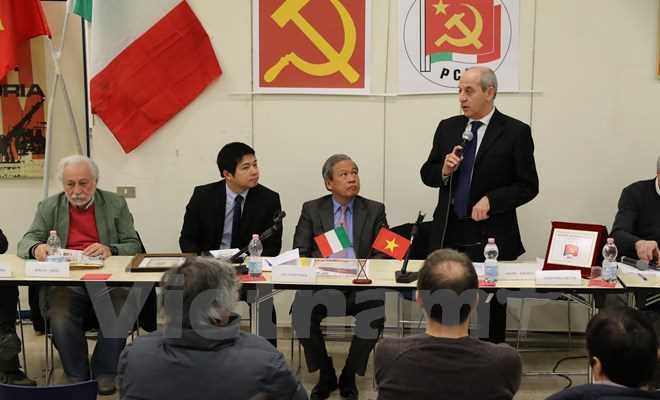 Đảng Cộng sản Italy tổ chức hội thảo về c&aacute;ch mạng Việt Nam