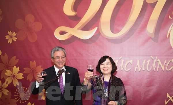 Đại sứ qu&aacute;n Việt Nam ở Hoa Kỳ tổ chức mừng Xu&acirc;n c&ugrave;ng cộng đồng