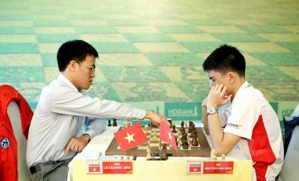 Kỳ thủ Lê Quang Liêm trở lại tốp đầu tại giải Cờ vua quốc tế