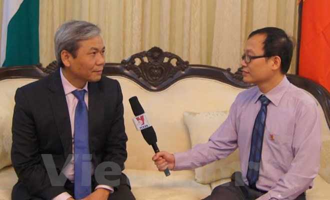 Quan hệ Việt Nam-Ấn Độ đang ở giai đoạn ph&aacute;t triển tốt đẹp nhất