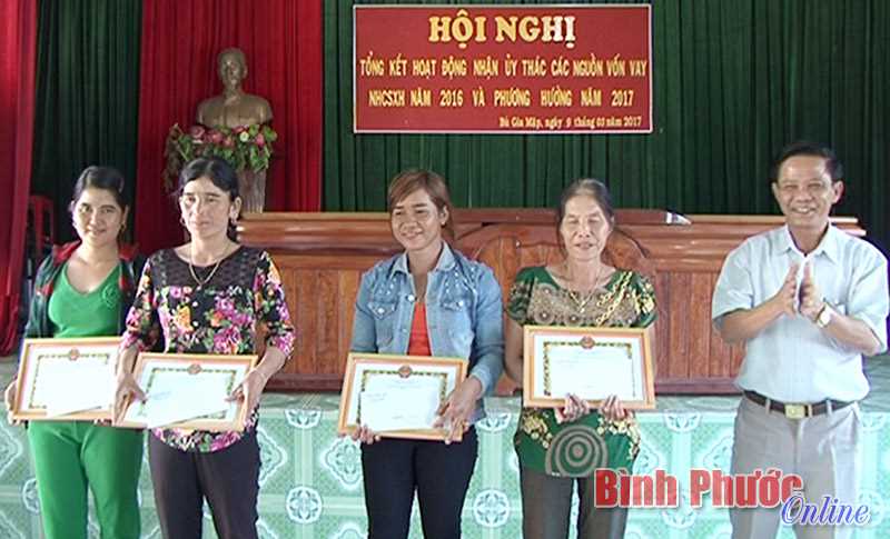 Xã Bù Gia Mập: 16 tổ vay vốn thuộc các hội, đoàn thể phụ trách