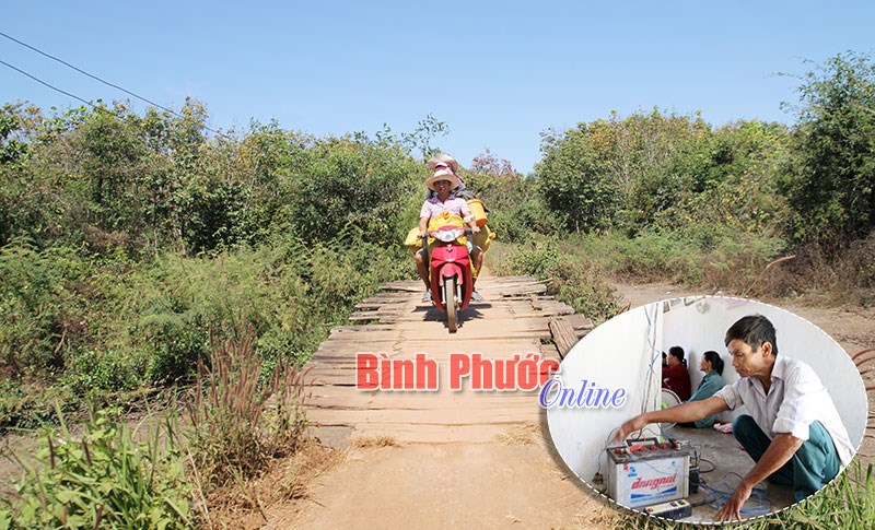 Người dân thôn 7, xã Thiện Hưng mong được xây cầu, kéo điện