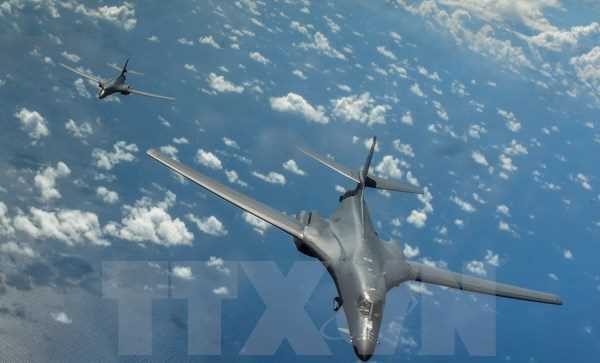 Máy bay ném bom chiến lược Mỹ sẽ tập trận trên Bán đảo Triều Tiên