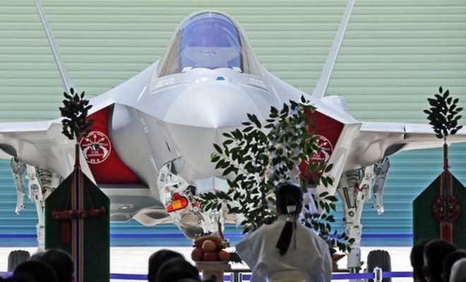 Nhật Bản ra mắt chiến đấu cơ F-35 đầu tiên lắp ráp trong nước