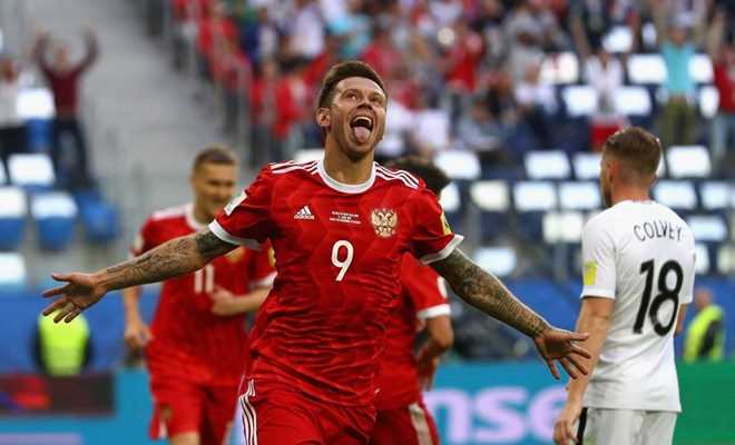 Hạ New Zealand, Nga khởi đầu suôn sẻ tại Confed Cup 2017